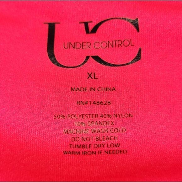NWT Under Control Pink/RED Space Dye Sports Bra - Picture 7 of 8